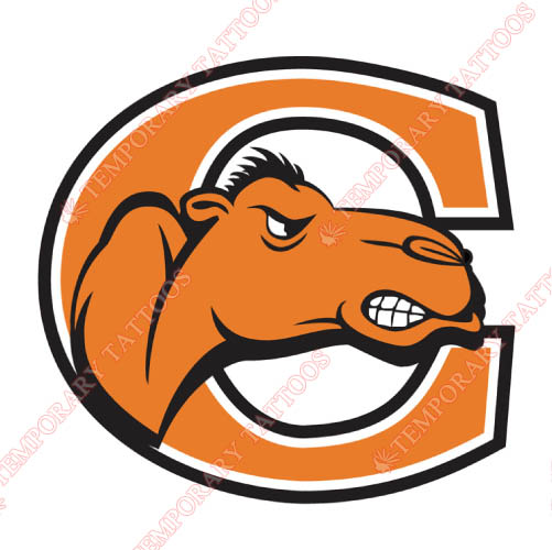 Campbell Fighting Camels Customize Temporary Tattoos Stickers NO.4089
